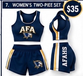 AFA Women's Two-Piece Athletic Set
